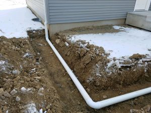 Gutter drainage